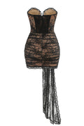 Dolores Strapless Lace Corset Mini Dress | Dress In Beauty