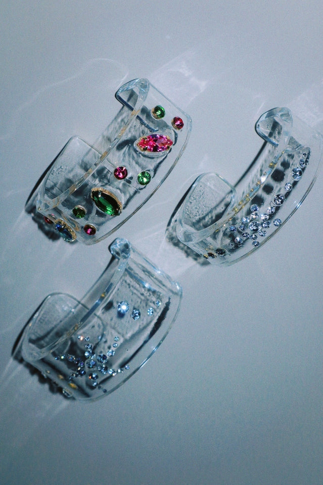 Handmade Acrylic Crystal Bracelet | Dress In Beauty