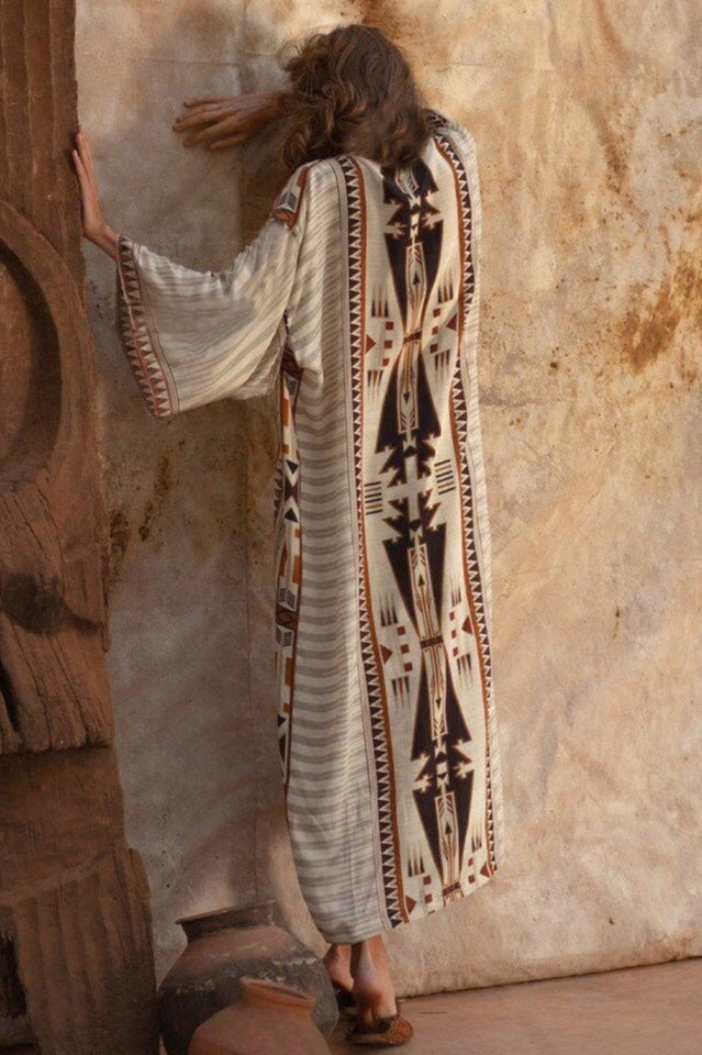 Boho Tie Dye Kimono Blouse | Dress In Beauty