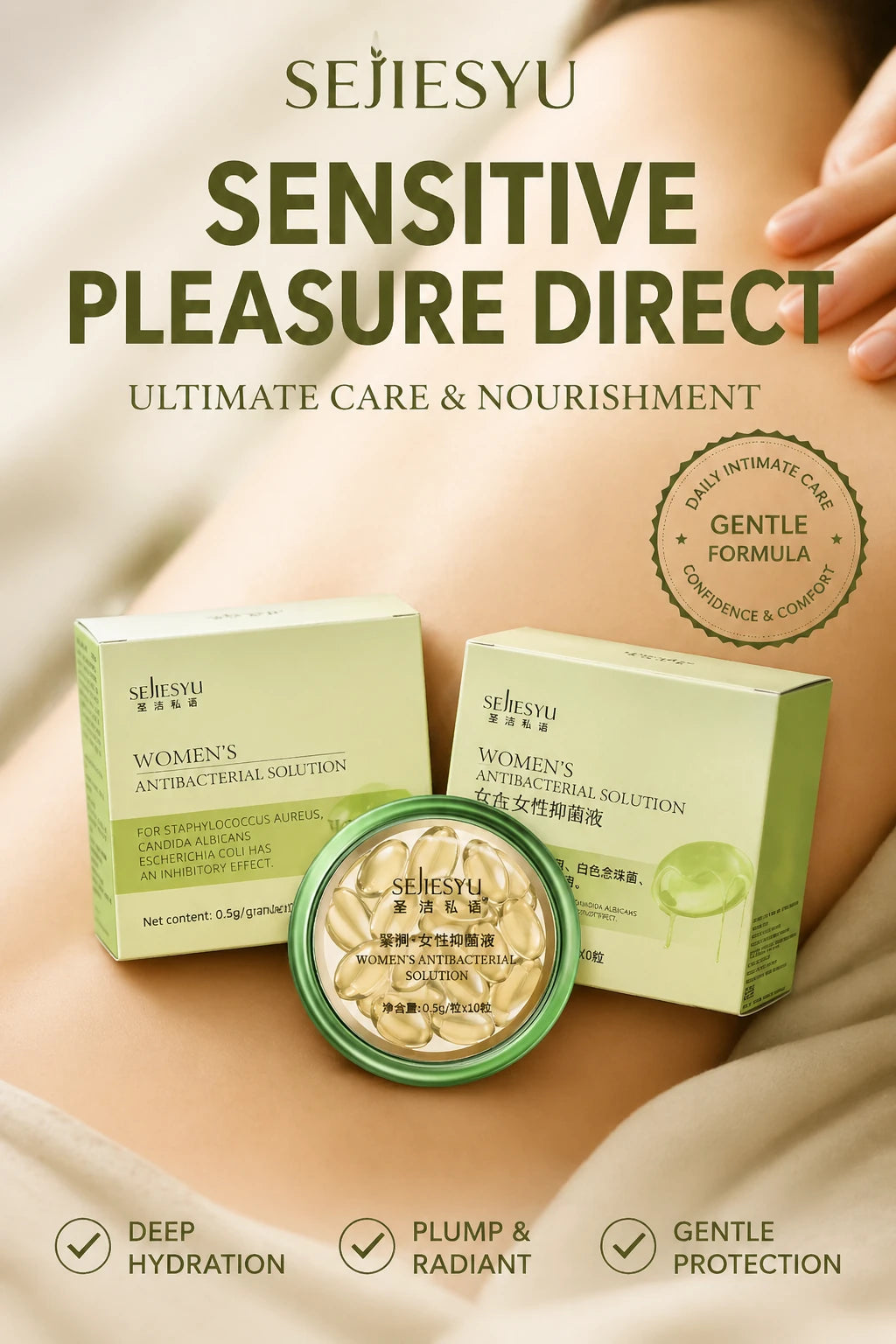Intimate Care Capsules - 10 Count
