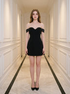 Off-the-Shoulder Mini Dress