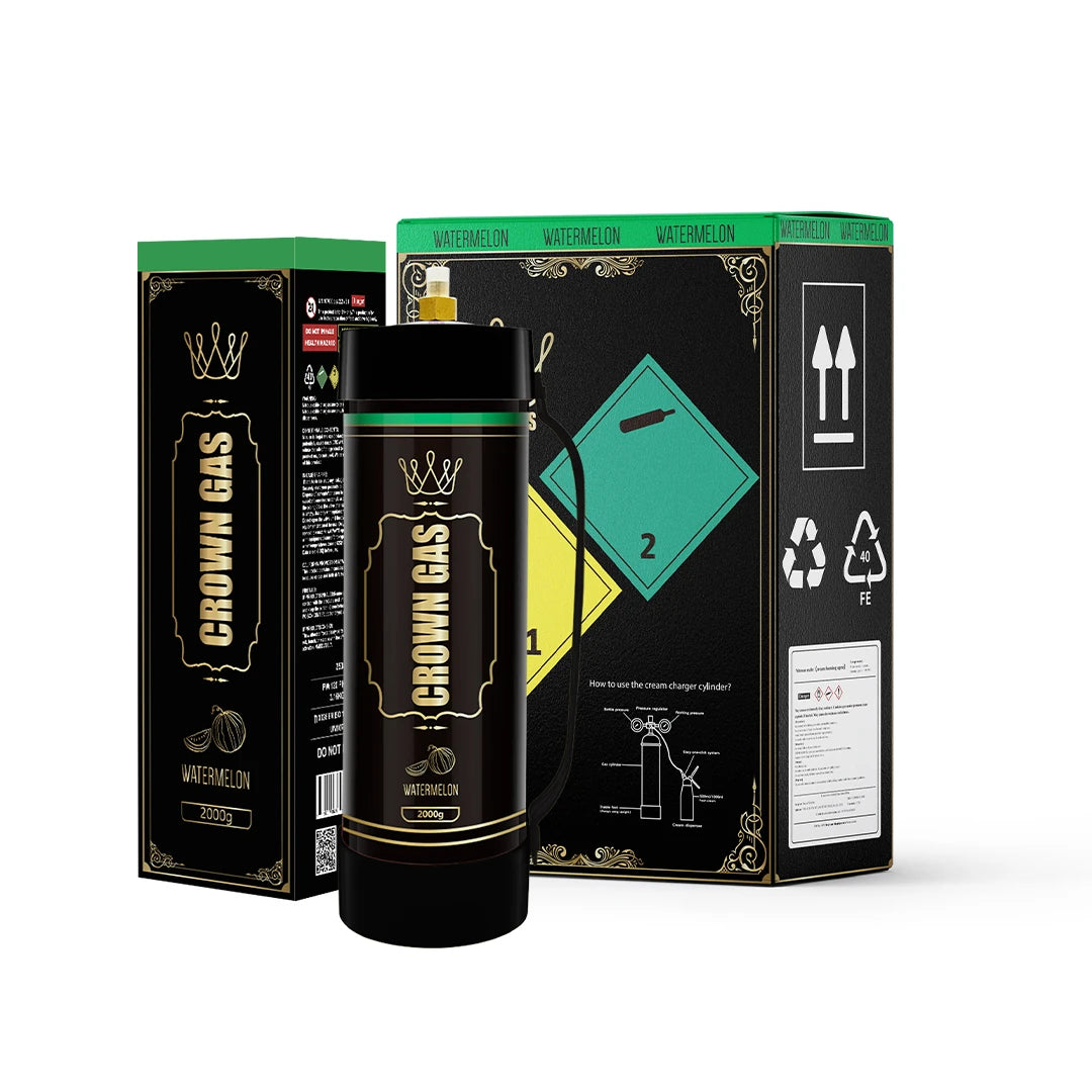 Crown Gas Watermelon Flavor Cream Can 2000g