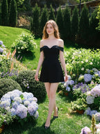 Off-the-Shoulder Mini Dress