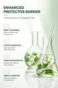 SEJIESYU mousse promoting enhanced protective barrier with 4 dimensions of integrated care: deep cleansing, odor elimination, moisture retention, and gentle comfort