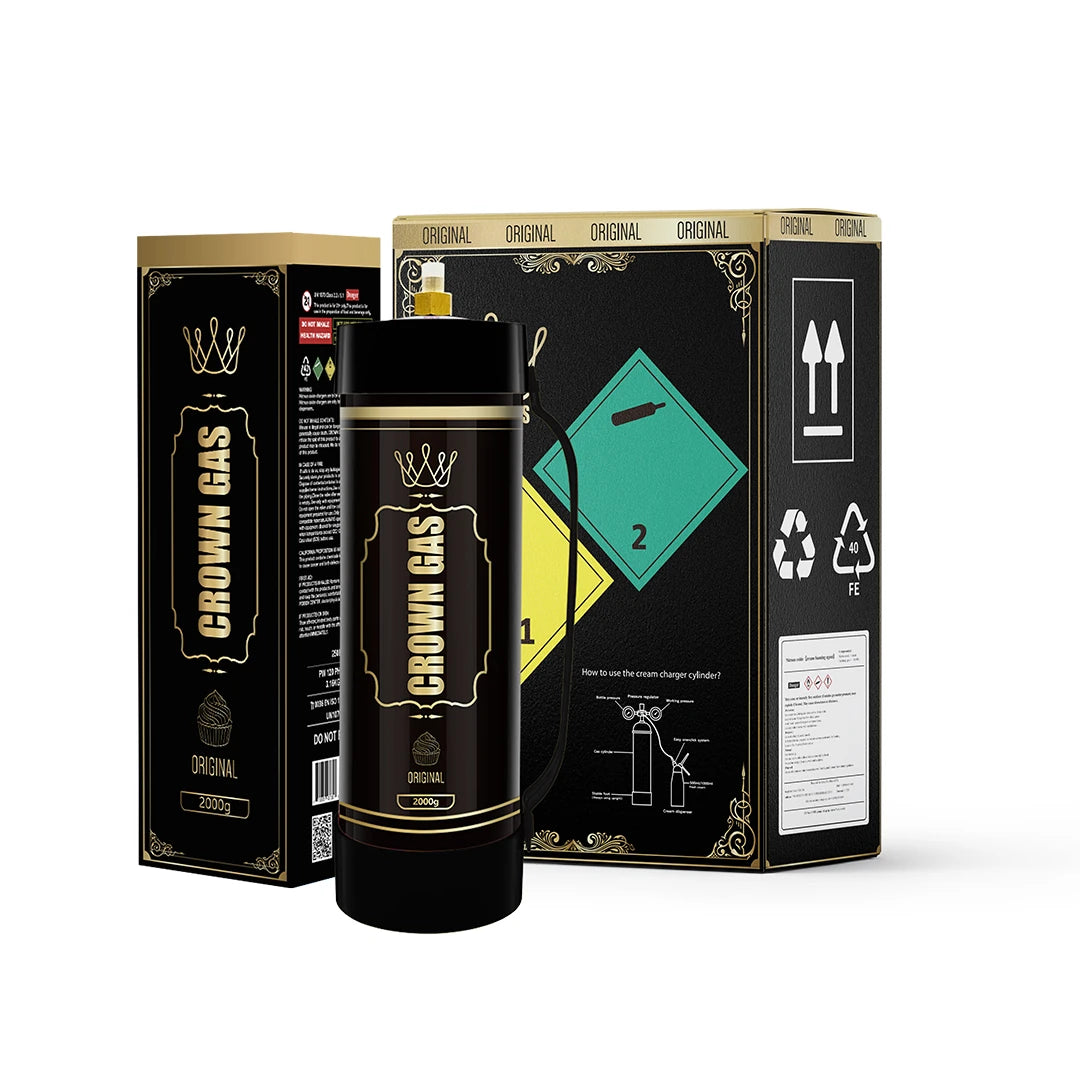 Crown Gas Original Flavor Cream Can 2000g