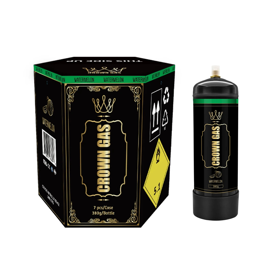 Crown Gas Watermelon Flavor Cream Can 380g