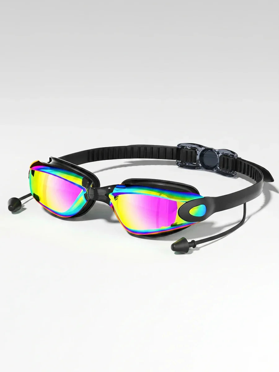 Adult Anti-Fog Swimming Goggles Waterproof Wide Vision Secondary image