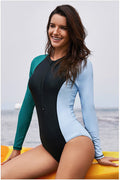One Piece Rashguard Wetsuit Sun Protection - Dress In Beauty