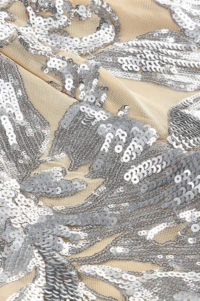 Long Sleeve Sequin Jumpsuit | Dress In Beauty