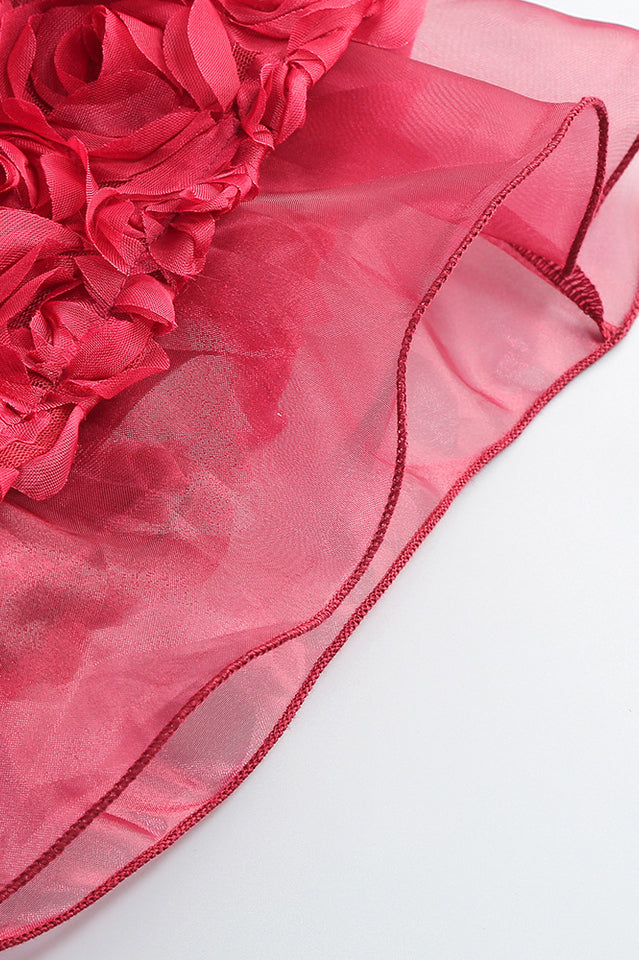 Strapless Corset Floral A Line Dress | Dress In Beauty