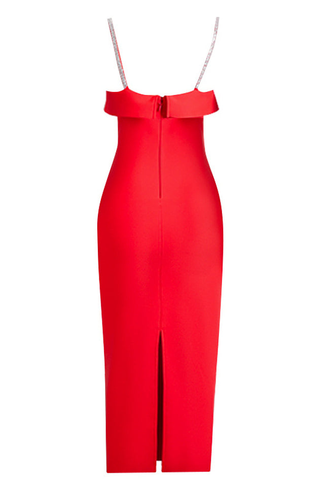 Alani Embellished Strap Bandage Dress | Dress In Beauty