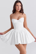 Strapless Bustier A Line Dress | Dress In Beauty