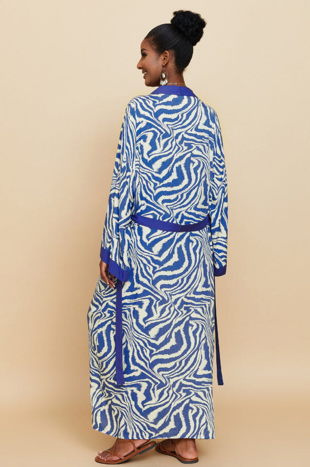 Print Belted Kimono Dress | Dress In Beauty