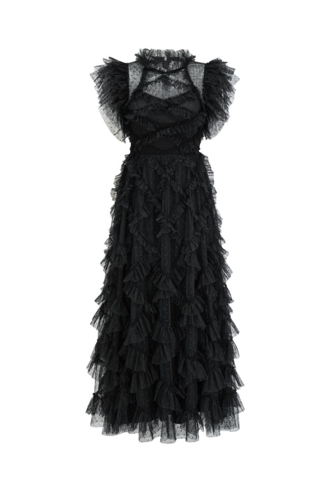 Maxine Floral Embroidery Sleeveless Maxi Dress | Dress In Beauty