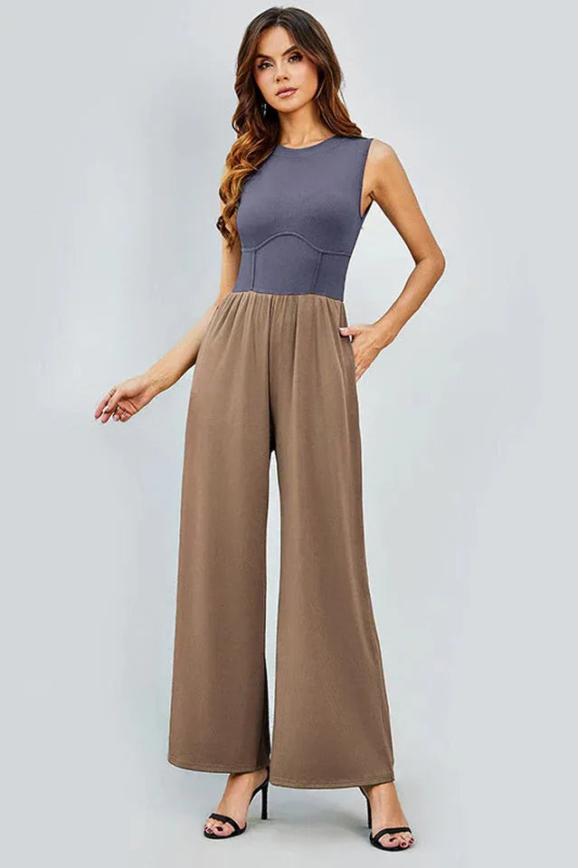 Wide Leg Jumpsuit - WEUXS