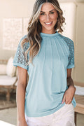 Lace Raglan Sleeve Tee | Dress In Beauty
