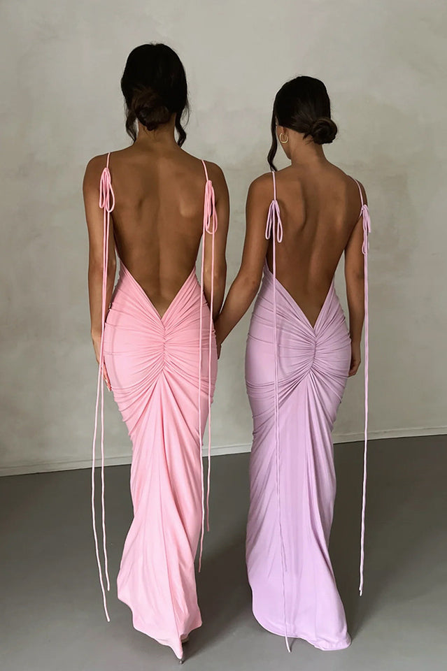 Veronica Backless Maxi Dress | Dress In Beauty