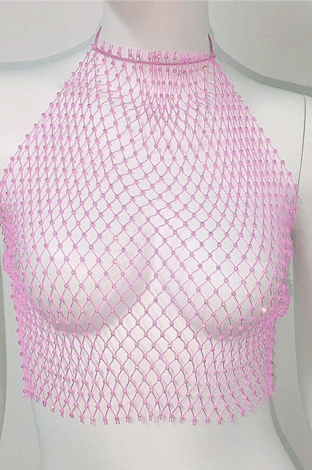 Hand-Woven Fishing Net Cover Up | Dress In Beauty