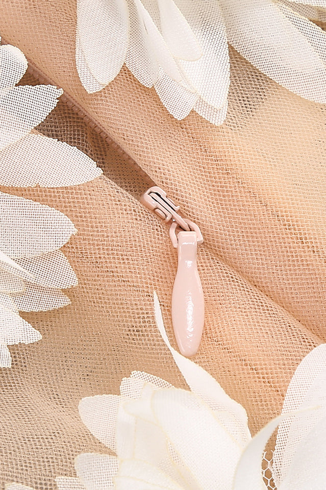 Floral Detail Mesh Dress | Dress In Beauty