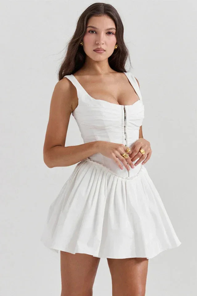 WEUXS Cupid Pleated Mini Dress Secondary image