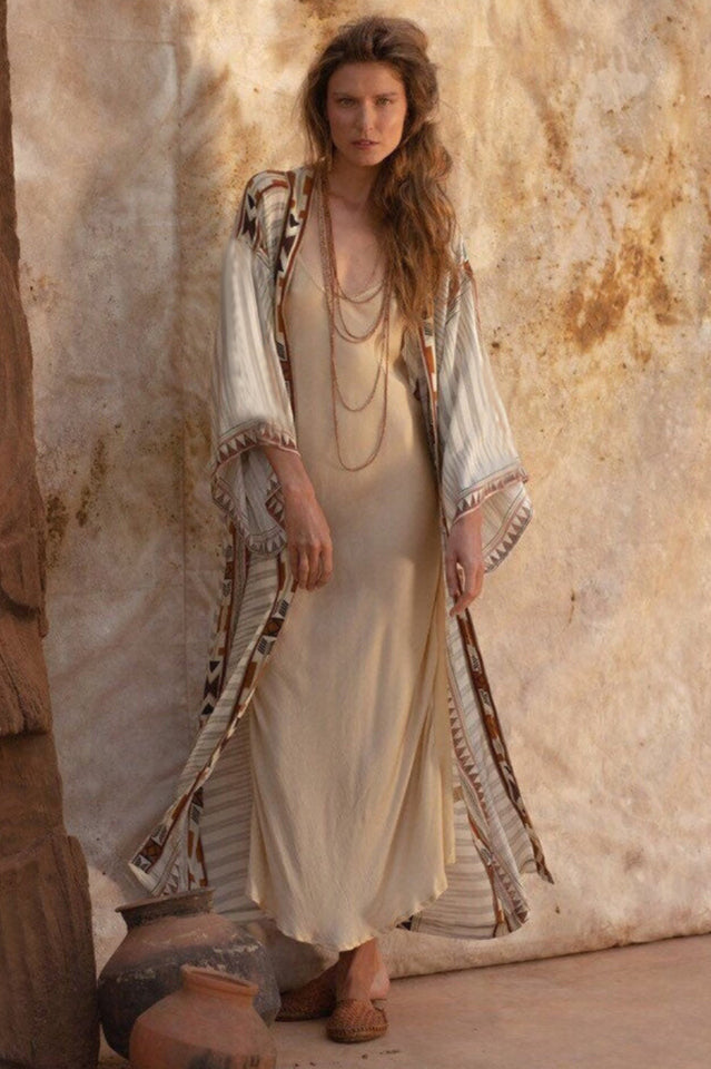 Boho Tie Dye Kimono Blouse | Dress In Beauty