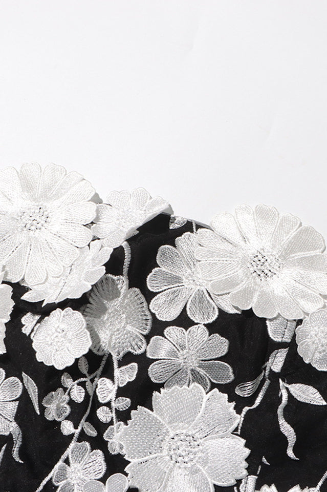 Selene Maxi Tiered 3D Dress | Dress In Beauty