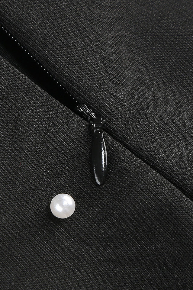 Pearl Sleeveless Bodycon Elegant Dress | Dress In Beauty