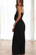 Knot Front Wide Leg Cami Jumpsuit | Dress In Beauty