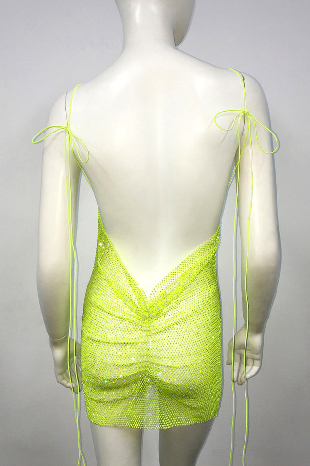 Nancy Glitter Mini Dress | Dress In Beauty