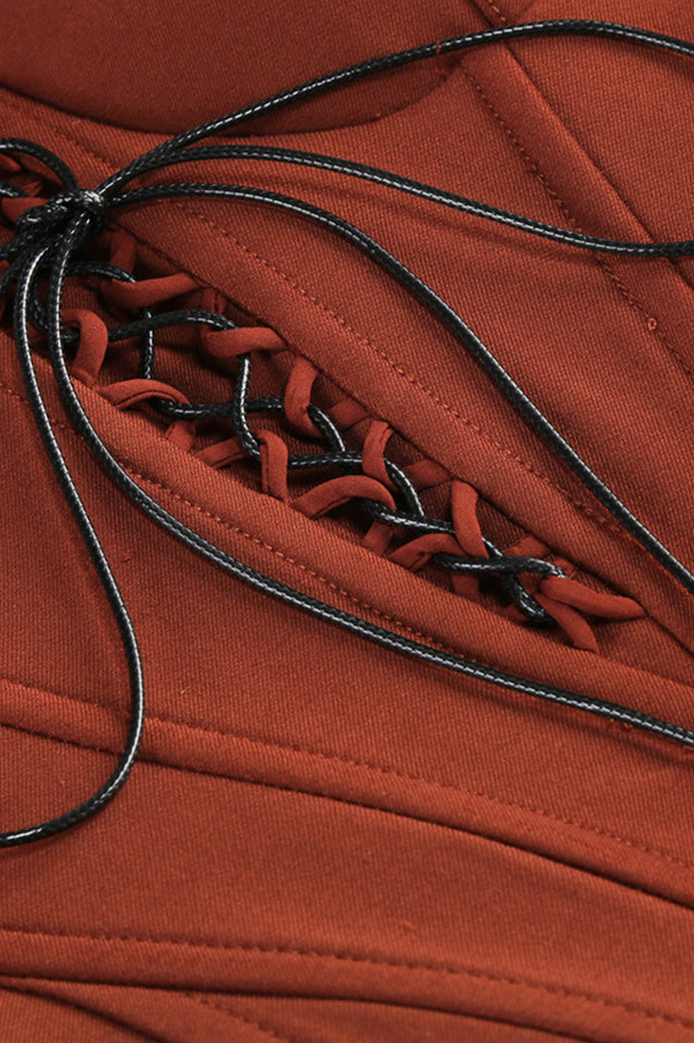 Ardelis Strapless Corset Lace Up Dress | Dress In Beauty