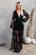 Boho Lace Maxi Dress | Dress In Beauty