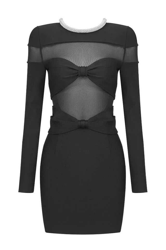 Simone Embellished Mini Dress - View 16 | WEUXS