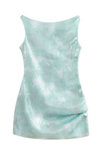 Sheila Asymmetrical Sequin Mini Dress - WEUXS