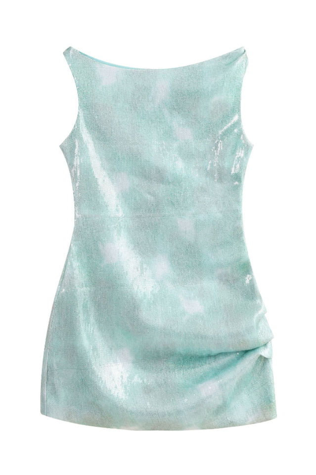 Sheila Asymmetrical Sequin Mini Dress | Dress In Beauty