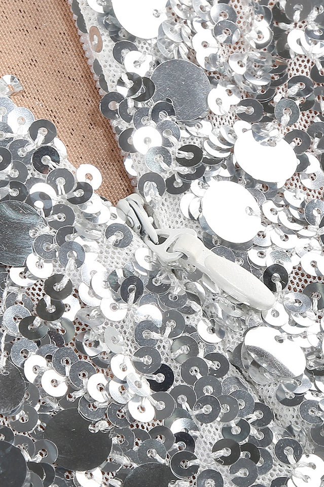 Halterneck Sequin Crystal Embellished Gown | Dress In Beauty