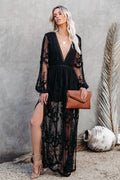 Boho Lace Maxi Dress | Dress In Beauty