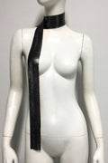 Tassel Metal Neck Tie Scarf | Dress In Beauty