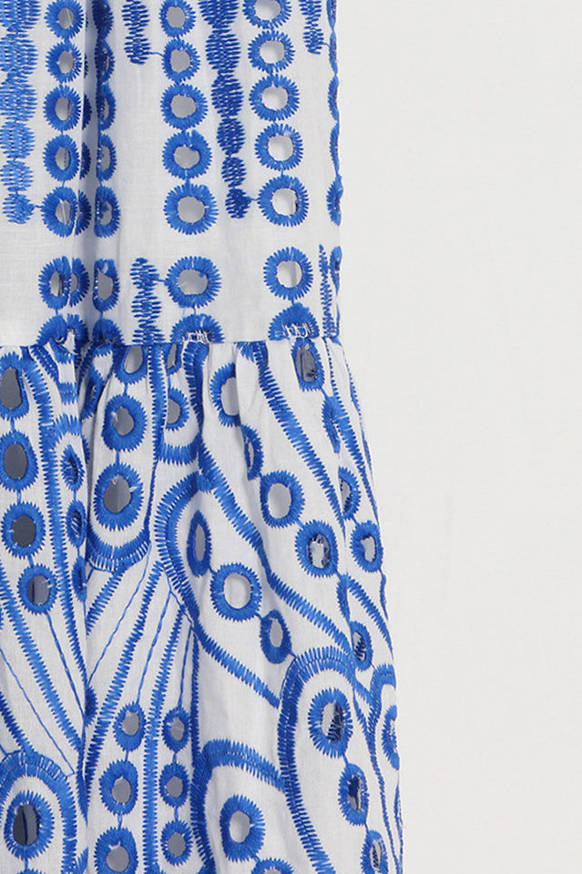 Tulum Off Shoulder Eyelet Dress | Dress In Beauty