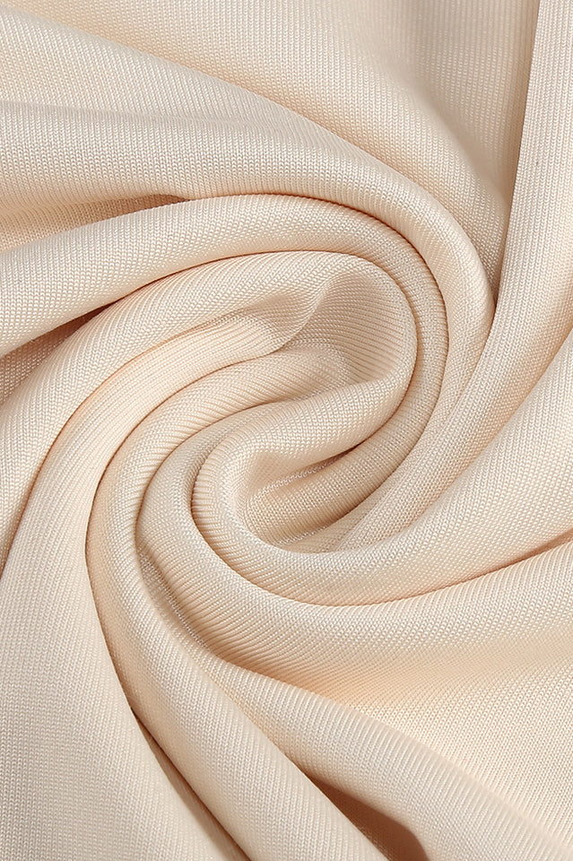 Halter Crystal Braided Bardot Maxi Dress | Dress In Beauty