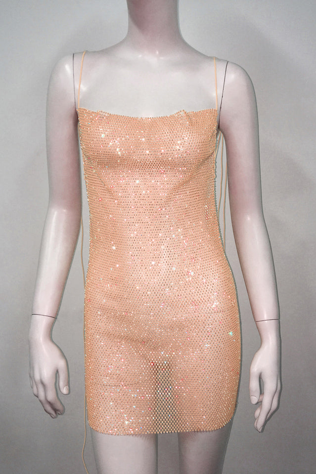 Nancy Glitter Mini Dress | Dress In Beauty