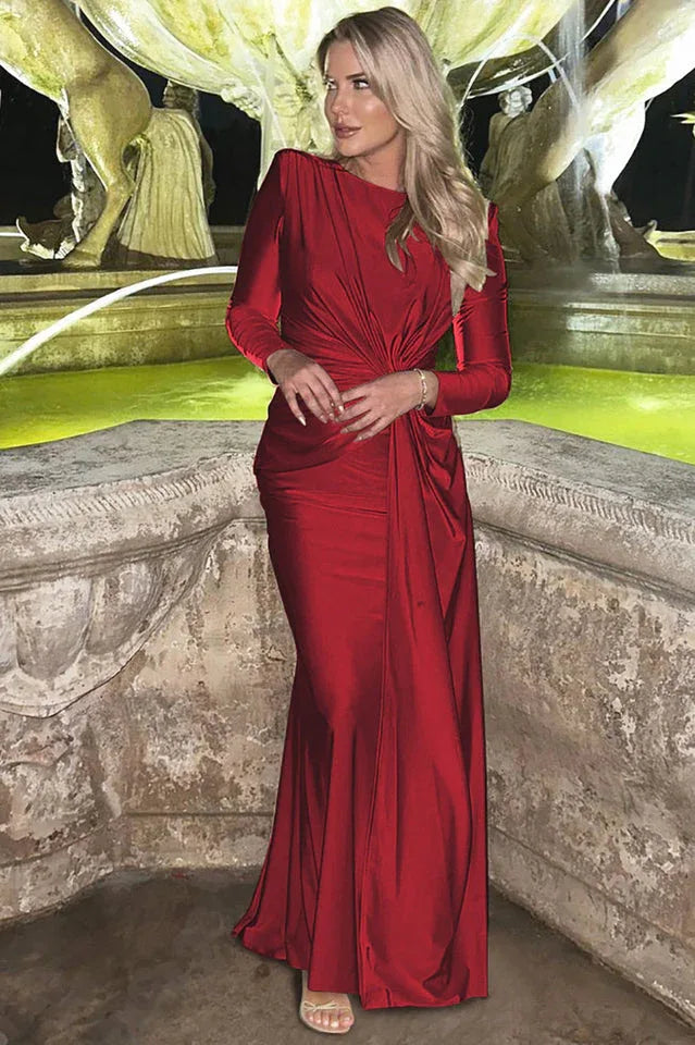 Women's Twist Front Maxi Dress - View 14 | WEUXS