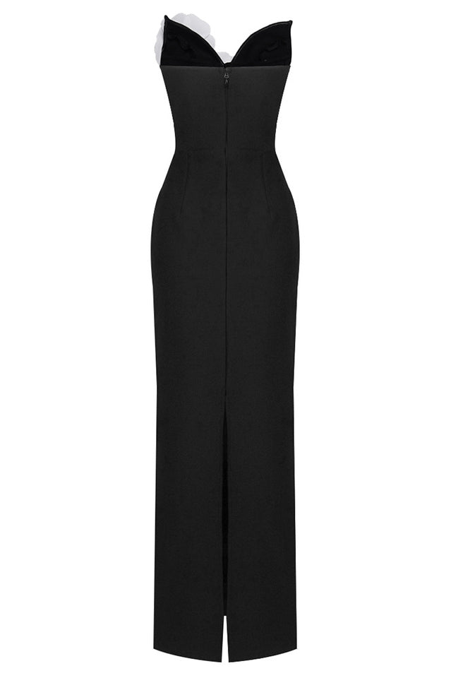 White Flower Embellished Maxi Dress | Dress In Beauty