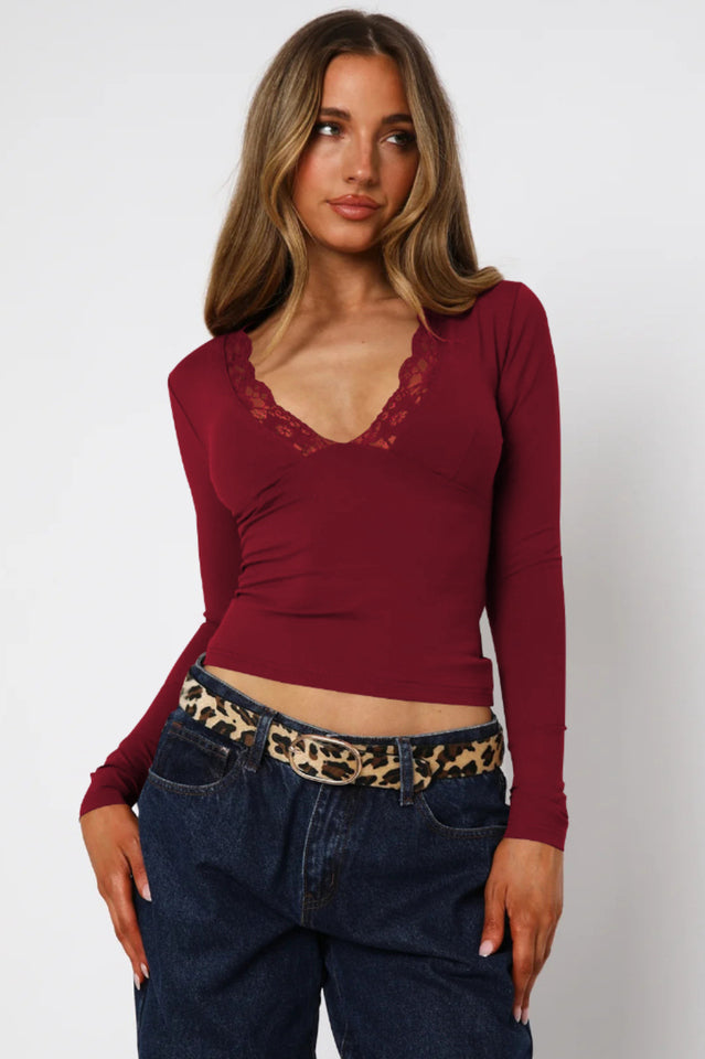 Knew That All Along Long Sleeve Top | Dress In Beauty