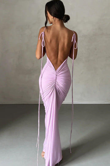 Veronica Backless Maxi Dress | Dress In Beauty
