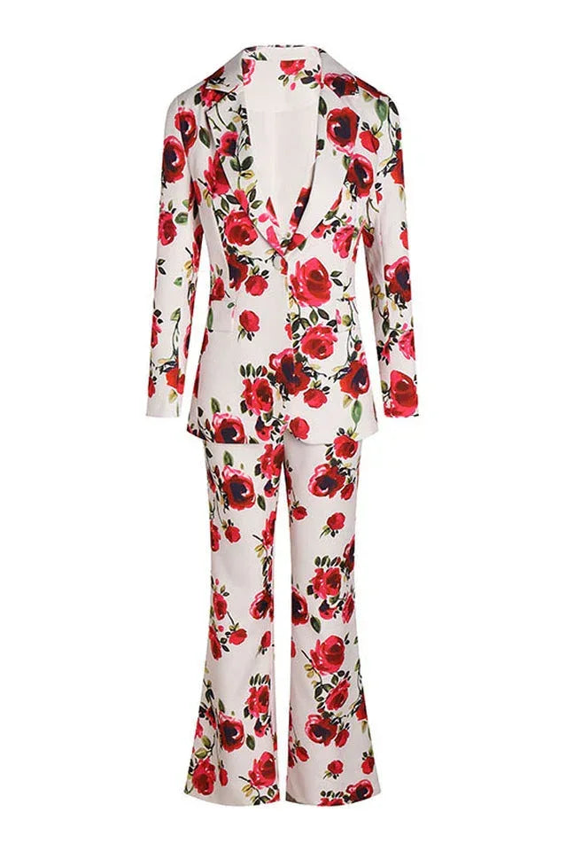 Taning 3 Piece Set With Roses - WEUXS
