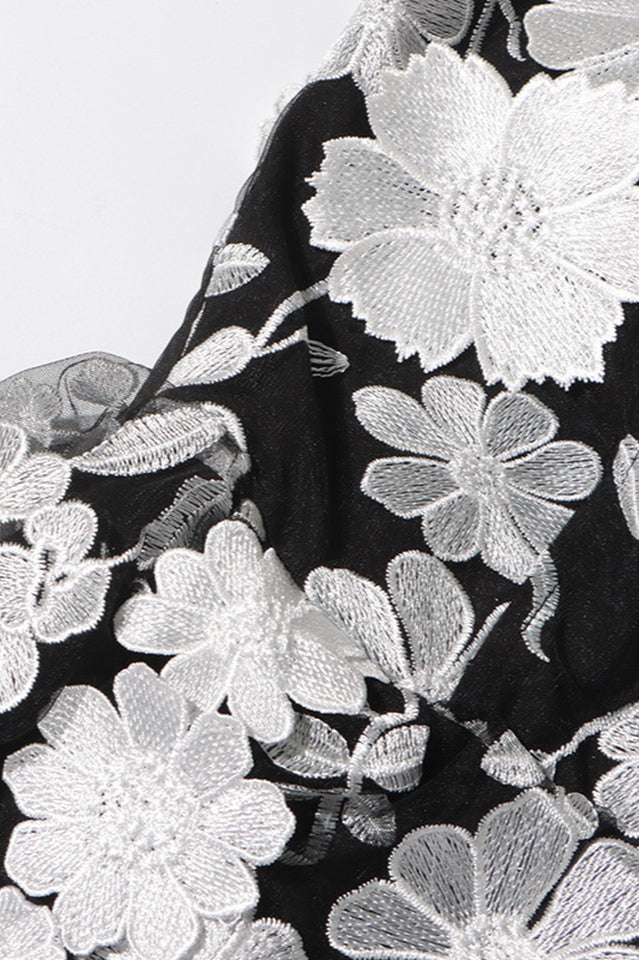 Selene Maxi Tiered 3D Dress | Dress In Beauty