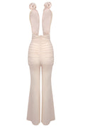 Vissarion 3D Flower Pleat Jumpsuit | Dress In Beauty