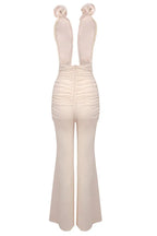 Vissarion 3D Flower Pleat Jumpsuit - WEUXS