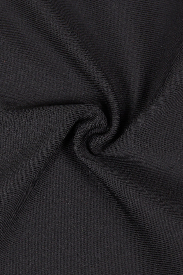 Simone Black Bandage Long Dress | Dress In Beauty