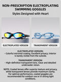 Adult anti-fog swimming goggles with adjustable strap and mirrored lenses - View 24 | WEUXS